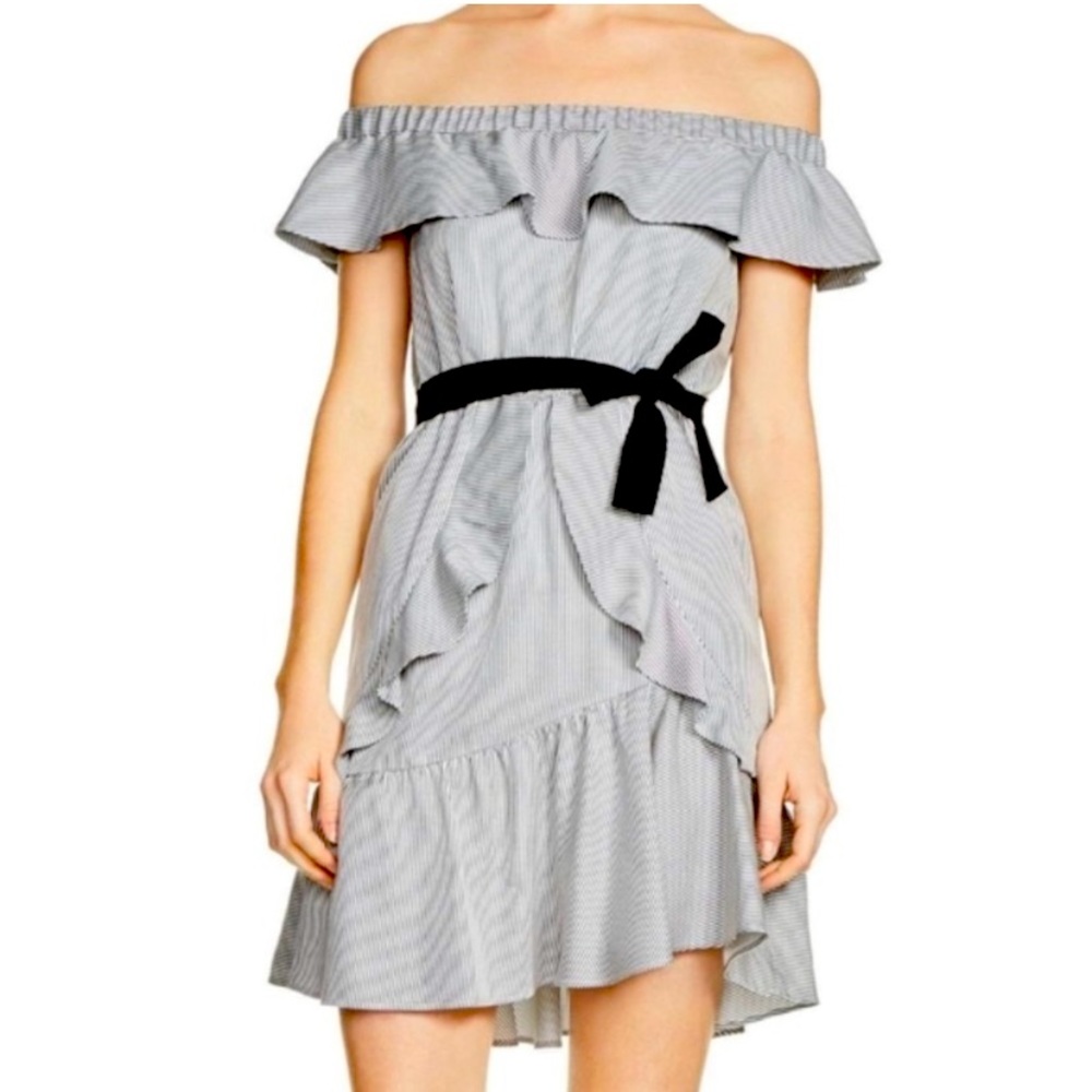 Maje off shoulder dress size 2